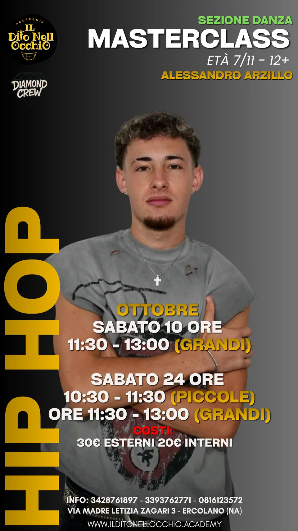 Hip hop con Alessandro Arzillo