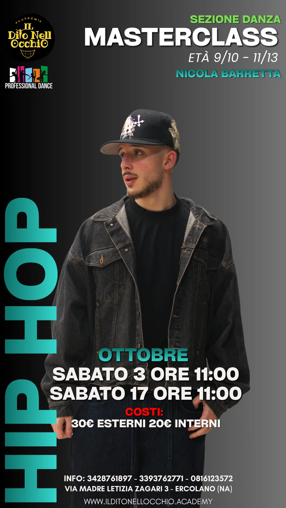 Hip hop con Nicola Barretta