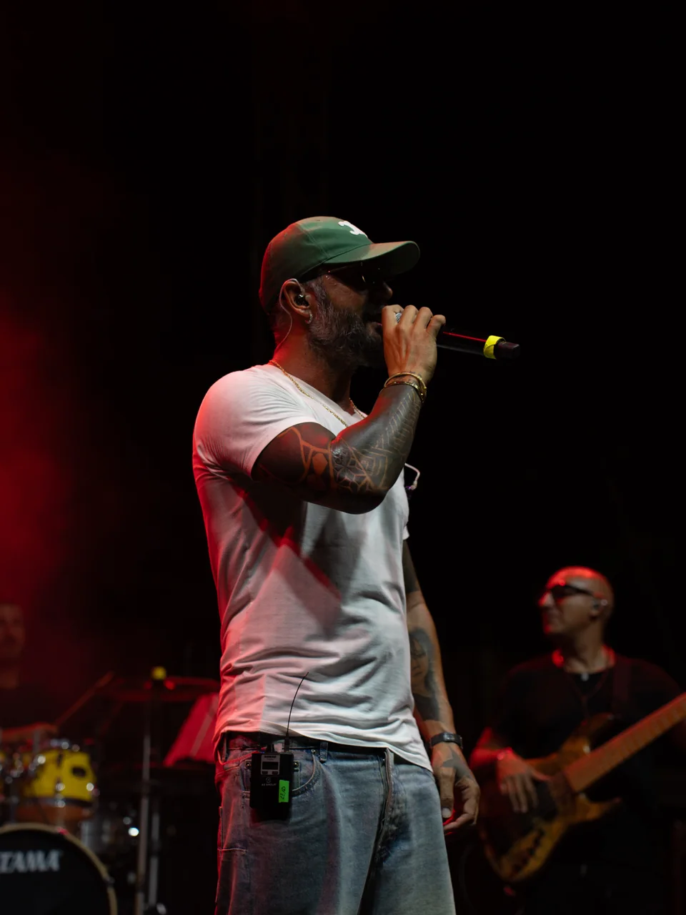 Secondo scatto del concerto di Alessio a Cicciano